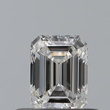 0.38 carat Emerald diamond F VVS1 