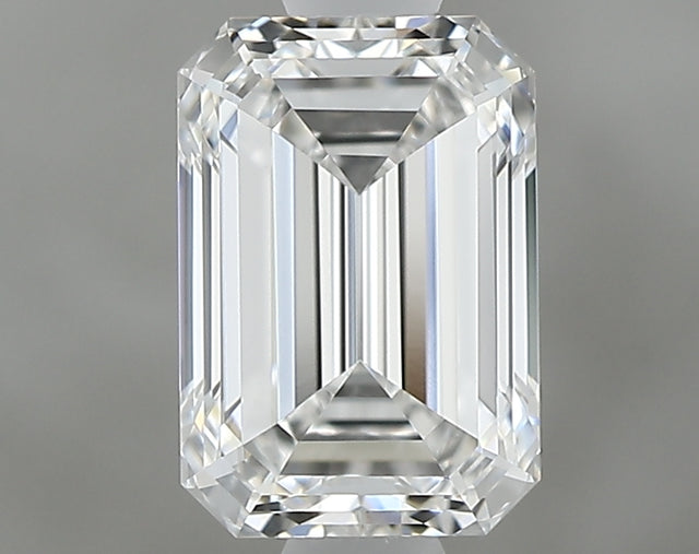 1.00 carat Emerald diamond E VVS2 
