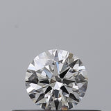 0.25 carat Round diamond E VVS2 Excellent