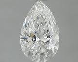 0.51 carat Pear diamond F VS2 