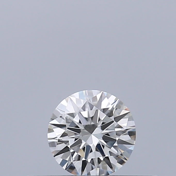 0.22 carat Round diamond E VVS2 Excellent