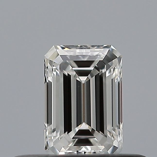 0.27 carat Emerald diamond F  VVS2