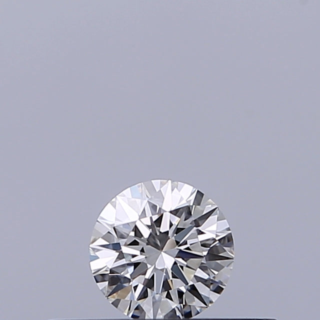 0.18 carat Round diamond E IF Excellent