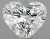0.72 carat Heart diamond D  IF Excellent