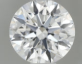 0.52 carat Round diamond E VVS2 Excellent