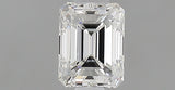 0.33 carat Emerald diamond F  VVS2