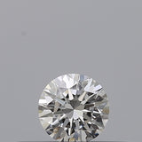 0.18 carat Round diamond E VVS1 Excellent