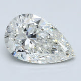 2.50 carat Pear diamond H  SI2