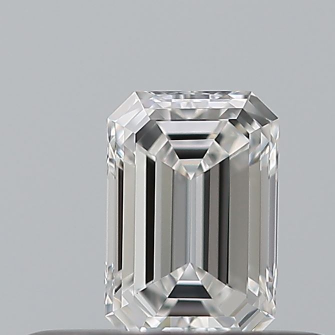 0.25 carat Emerald diamond E  VS1