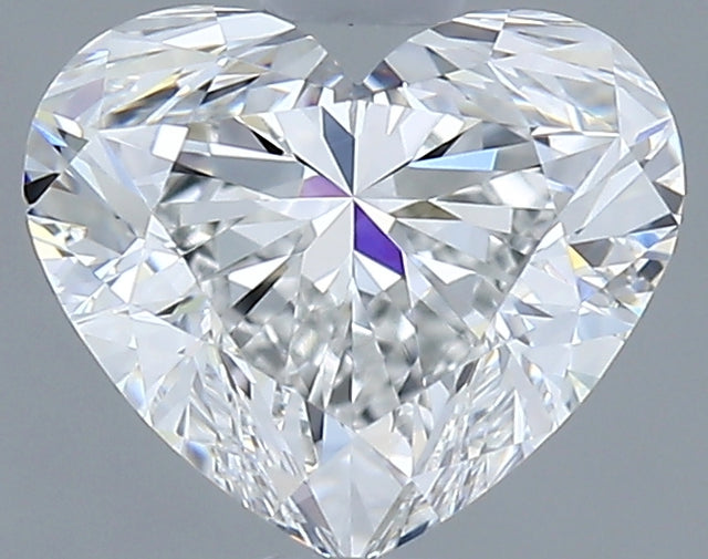 0.91 carat Heart diamond F VVS1 