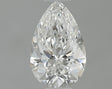 0.50 carat Pear diamond F VVS2 