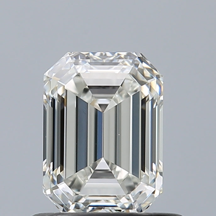 0.72 carat Emerald diamond F VVS1 Excellent