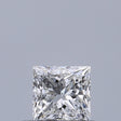 0.31 carat Princess diamond D VVS1 
