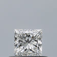 0.34 carat Princess diamond D VVS1 