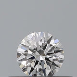 0.21 carat Round diamond D  VVS1 Excellent
