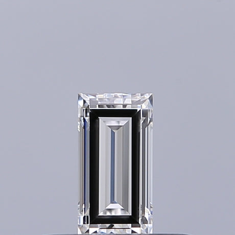 0.24 carat Baguette diamond E IF 