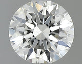 0.50 carat Round diamond H VVS2 Excellent