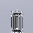 0.32 carat Baguette diamond E IF 