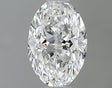 0.42 carat Oval diamond D VVS2 