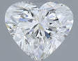 0.58 carat Heart diamond F IF 