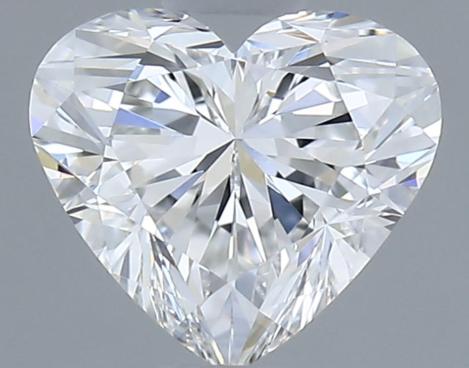 0.58 carat Heart diamond F IF 