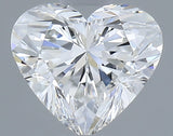 0.58 carat Heart diamond F IF 