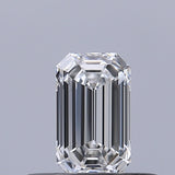 0.31 carat Emerald diamond E VVS1 