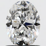 0.90 carat Oval diamond D  VVS1 Fair