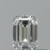 0.31 carat Emerald diamond E VVS1 