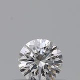 0.24 carat Round diamond F  VVS1 Excellent