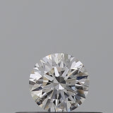 0.18 carat Round diamond E  VVS2 Excellent