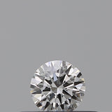 0.19 carat Round diamond F  IF Excellent