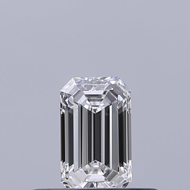 0.29 carat Emerald diamond D VVS2 