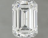 0.60 carat Emerald diamond F VS2 