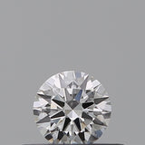 0.25 carat Round diamond E  VVS2 Excellent