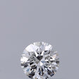 0.24 carat Round diamond F IF Excellent