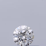0.19 carat Round diamond D VVS1 Excellent