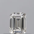 0.30 carat Emerald diamond F VVS2 