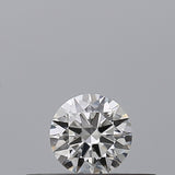0.18 carat Round diamond E VS1 Excellent