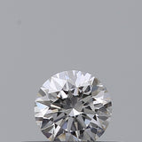 0.22 carat Round diamond E  VVS2 Excellent