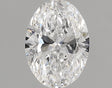 0.90 carat Oval diamond D SI2 