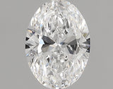 0.90 carat Oval diamond D SI2 