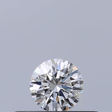 0.19 carat Round diamond D VVS1 Excellent