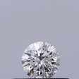 0.23 carat Round diamond E VVS2 Excellent