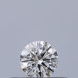 0.21 carat Round diamond F VVS1 Excellent
