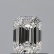 0.53 carat Emerald diamond F IF VeryGood