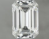 1.00 carat Emerald diamond G  VVS2 Very good