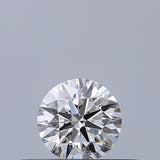 0.27 carat Round diamond E VVS1 Excellent