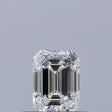 0.30 carat Emerald diamond D VVS2 