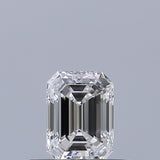 0.30 carat Emerald diamond D VVS2 
